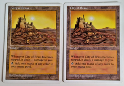 City of Brass - 5th Edition - Magic: the gathering - Near Mint Condition - Image 1