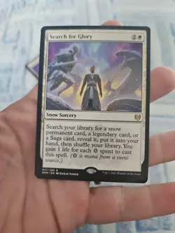 SEARCH FOR GLORY X3 Kaldheim KHM Magic MTG PACK FRESH 027/285 - Image 2