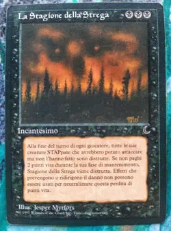Magic LA STAGIONE DELLA STREGA L' Oscurita THE DARK Ita SEASON OF THE WITCH Mtg - Image 1