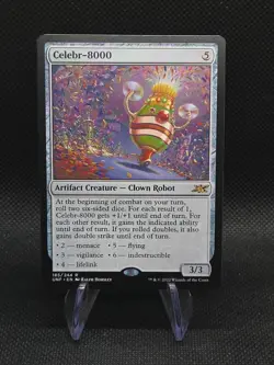 Celebr-8000 #185 Unfinity Magic MTG - Image 1