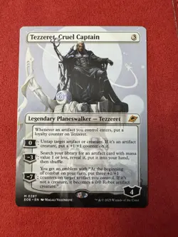 Tezzeret, Cruel Captain (Borderless) Edge of Eternities Regular - Image 1