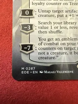 Tezzeret, Cruel Captain (Borderless) Edge of Eternities Regular - Image 2