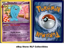 2016 Pokemon, Generations Radiant Collection, #RC11/RC32 Wobbuffet, Common - Image 1
