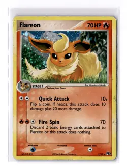 Flareon - 002/017 POP Series 3 Holo Rare - MP - POKEMON TCG - Image 1