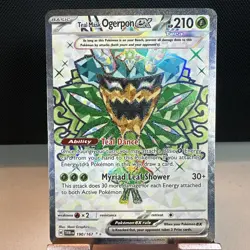 2024 Pokemon SV Twilight Masquerade EN Teal Mask Ogerpon ex #190/167 NM - Image 1