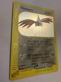 POKEMON • Skarmory 60HP EXPEDITION 27/165 ULTRA RARE HOLO NM - Image 3