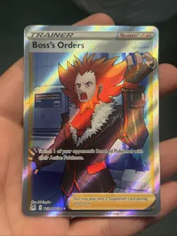 Pokemon TCG Boss's Orders Lost Origin Trainer Gallery TG24/TG30 Holo Ultra Rare - Image 1