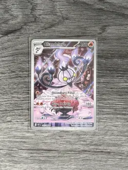 Pokemon TCG Chandelure 103/086 - White Flare - Illustration Rare - Pack Fresh - Image 1