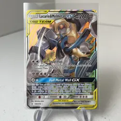 Lucario & Melmetal GX Tag Team Sm192 Promo Alternate Art Pokemon TCG NM - Image 1