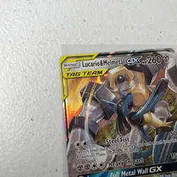 Lucario & Melmetal GX Tag Team Sm192 Promo Alternate Art Pokemon TCG NM - Image 3