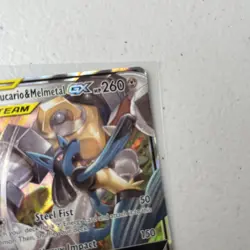 Lucario & Melmetal GX Tag Team Sm192 Promo Alternate Art Pokemon TCG NM - Image 4
