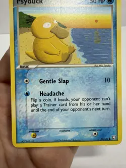 Pokemon Psyduck 70/109 Team Rocket Returns Regular Common Non Holo - Image 4