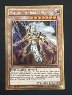 Palladium Oracle Mahad MVP1-ENG53 Gold Rare 1st Edition LP - Image 1
