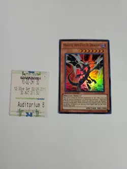 Yugioh TCG Bonds Beyond Time Promo Malefic Red-Eyes B. Dragon MOV2-EN001 Tickets - Image 1