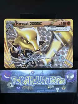 Pokemon Card Marowak BREAK 79/162 BreakThrough Ultra Rare Holo NM - Image 1