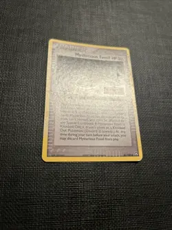 Mysterious Fossil Trainer 85/108 Ex Power Keepers Reverse Holo Pokemon Card - Image 2