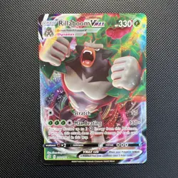 Pokemon Card Rilaboom Vmax 018/192 Rebel Clash Near Mint - Image 1