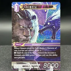 Chimera 19-075C Foil Final Fantasy Card - Image 1