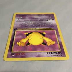 Pokemon Drowzee 54/82 Team Rocket Set Card Vintage 2000 Wizards Light Play - Image 4