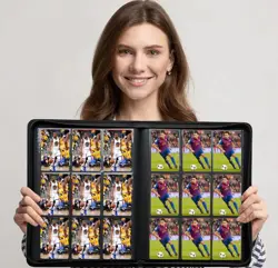 Premium 9-Pocket Zippered Trading Card Binder, 540 Pockets Double-Sided Side-... - Image 2