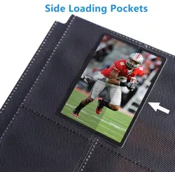 Premium 9-Pocket Zippered Trading Card Binder, 540 Pockets Double-Sided Side-... - Image 5