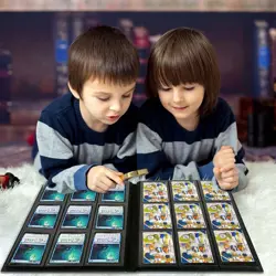 9 Pocket Trading Card Binder, Collection Card Album Sleeves for TCG, MTG, Yug... - Image 3