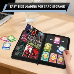 Card Binder 9 Pocket, Premium Zip Trading Card Binder, 540 Double Sided Pocke... - Image 3