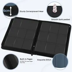 Card Binder 9 Pocket, Premium Zip Trading Card Binder, 540 Double Sided Pocke... - Image 4