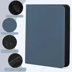 Card Binder 9 Pocket, Premium Zip Trading Card Binder, 540 Double Sided Pocke... - Image 5