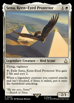 🧙Senu, Keep Eyed Protector R 0008 Foil ACR MTG - Image 1