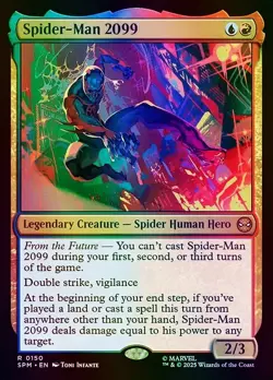 Spider-Man 2099 Marvel's Spider-Man NM MTG Foil - Image 1