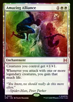 Amazing Alliance Marvel's Spider-Man: Eternal-Legal NM MTG Foil - Image 1