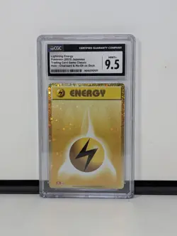2023 Pokemon Lightning Energy Holo Japanese TCG Classic Collection CLL CGC 9.5 - Image 1