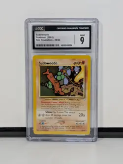 2001 Pokemon Neo Revelation Sudowoodo 26/64 CGC 9 - Image 1