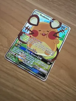 Pokemon Dedenne GX 195a/214 Alternate Art Promo Holo Near Mint NM - Image 3