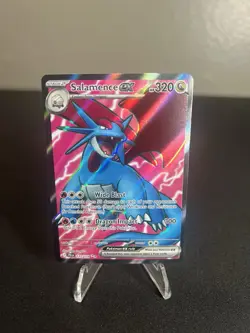 Pokemon TCG: Salamence EX 177/159 Holo Ultra Rare SV09: Journey Together NM - Image 1