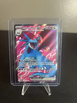 Pokemon TCG: Salamence EX 177/159 Holo Ultra Rare SV09: Journey Together NM - Image 3