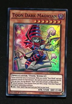 Toon Dark Magician - MP17-EN083 - Super Rare - 1st Edition Yugioh - Image 1