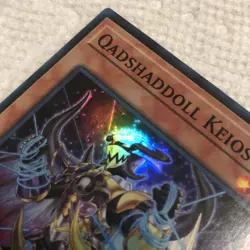 Yugioh Qadshaddoll Keios Super Rare Holo Foil Card SDSH-EN001 TCG Konami MP - Image 4