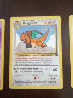 Pokemon TCG The First Movie Promo Cards Mewtwo Dragonite Pikachu - Image 3