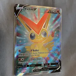 Victini V 144/163 Battle Styles Full Art Ultra Rare Pokemon Card - Image 2