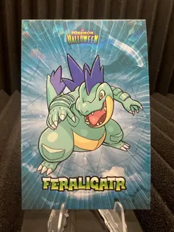 Feraligatr - Cracked Ice Holo - Card Database Halloween 2024 - Pokemon Card NM - Image 1