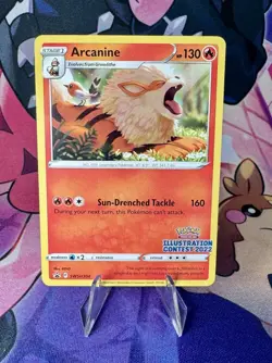 Arcanine (Illustration Contest 2022) - SWSH304 : Sword & Shield Promo Cards - Image 1