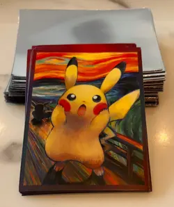 New Design Pokemon TCG Card Gengar & Pikachu 60pcs Custom Made Sleeve Au Stock - Image 3