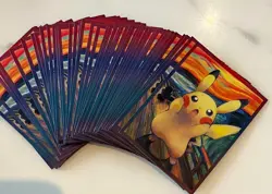 New Design Pokemon TCG Card Gengar & Pikachu 60pcs Custom Made Sleeve Au Stock - Image 4
