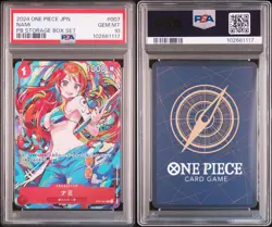 PSA 10 Nami ST01-007 C Storage Box Set Promo Japanese ONE PIECE Card Game - Image 1