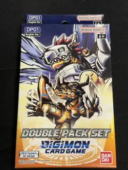 Digimon Card Game - Double Pack Set Volume 1 [DP-01] - English - Sealed - Image 1