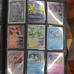 Pokemon Binder 300+ Cards. Pokemon Number 721 To Number 1025. Includes Full Arts - Image 1
