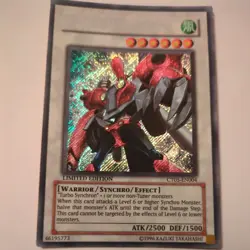 CT05-EN004 Turbo Warrior Secret Rare Limited Edition NM Yugioh Card - Image 1