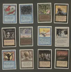 MAGIC THE GATHERING MTG - Revised Edition - Lot of 58 Cards - All LP or NP - Image 1